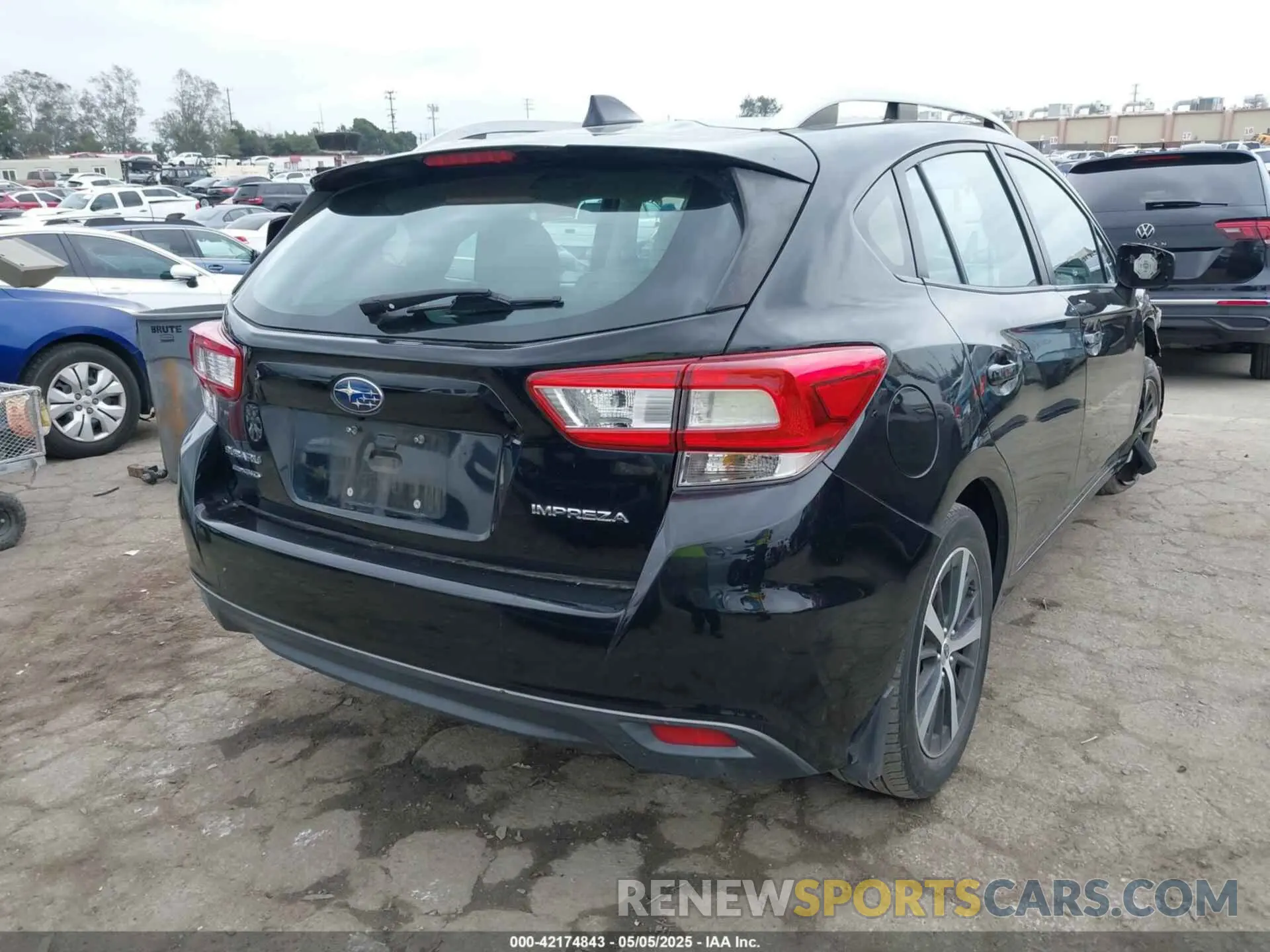 4 Photograph of a damaged car 4S3GTAC63K3754877 SUBARU IMPREZA 2019