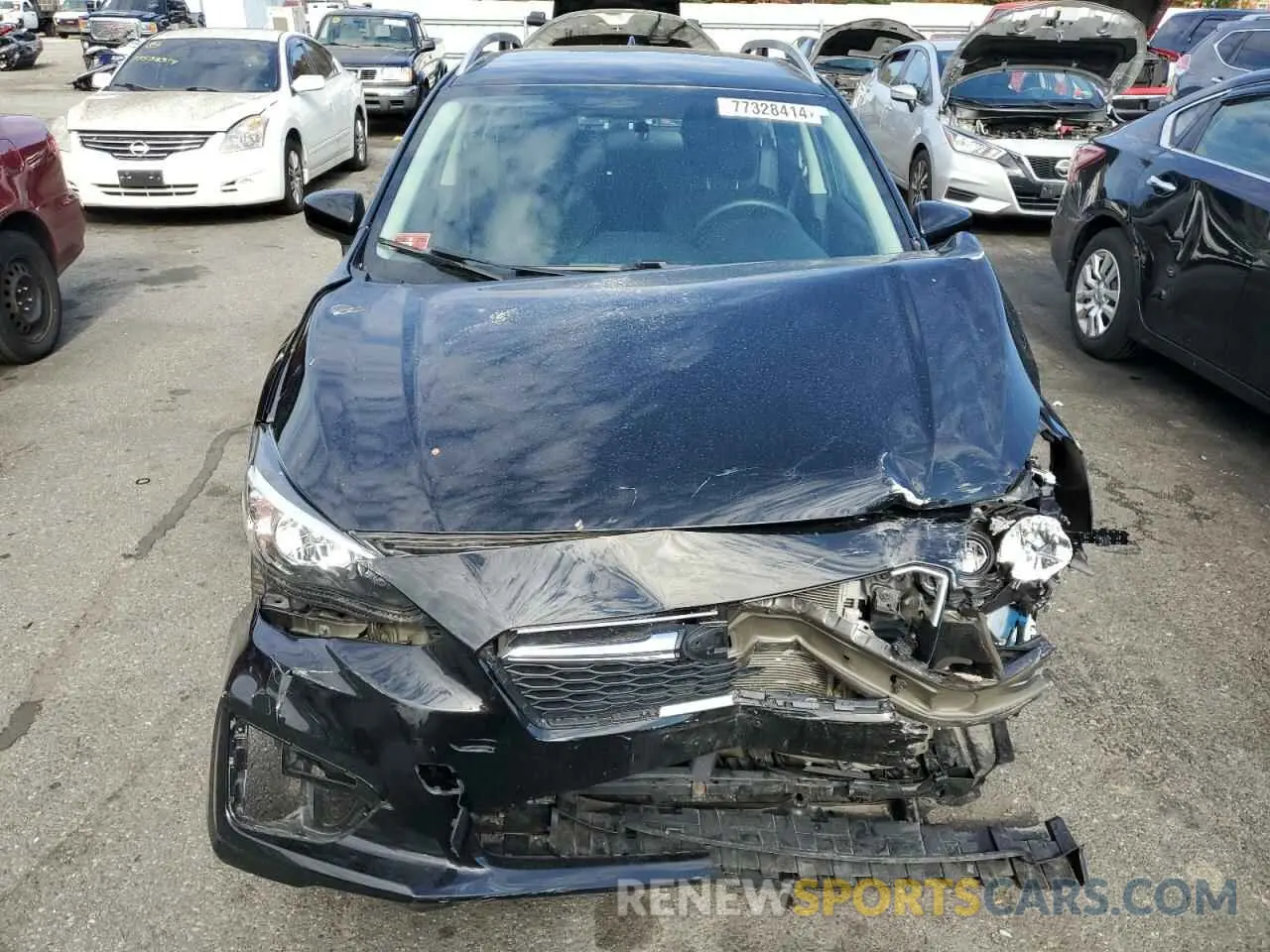 5 Photograph of a damaged car 4S3GTAC65K3707785 SUBARU IMPREZA 2019