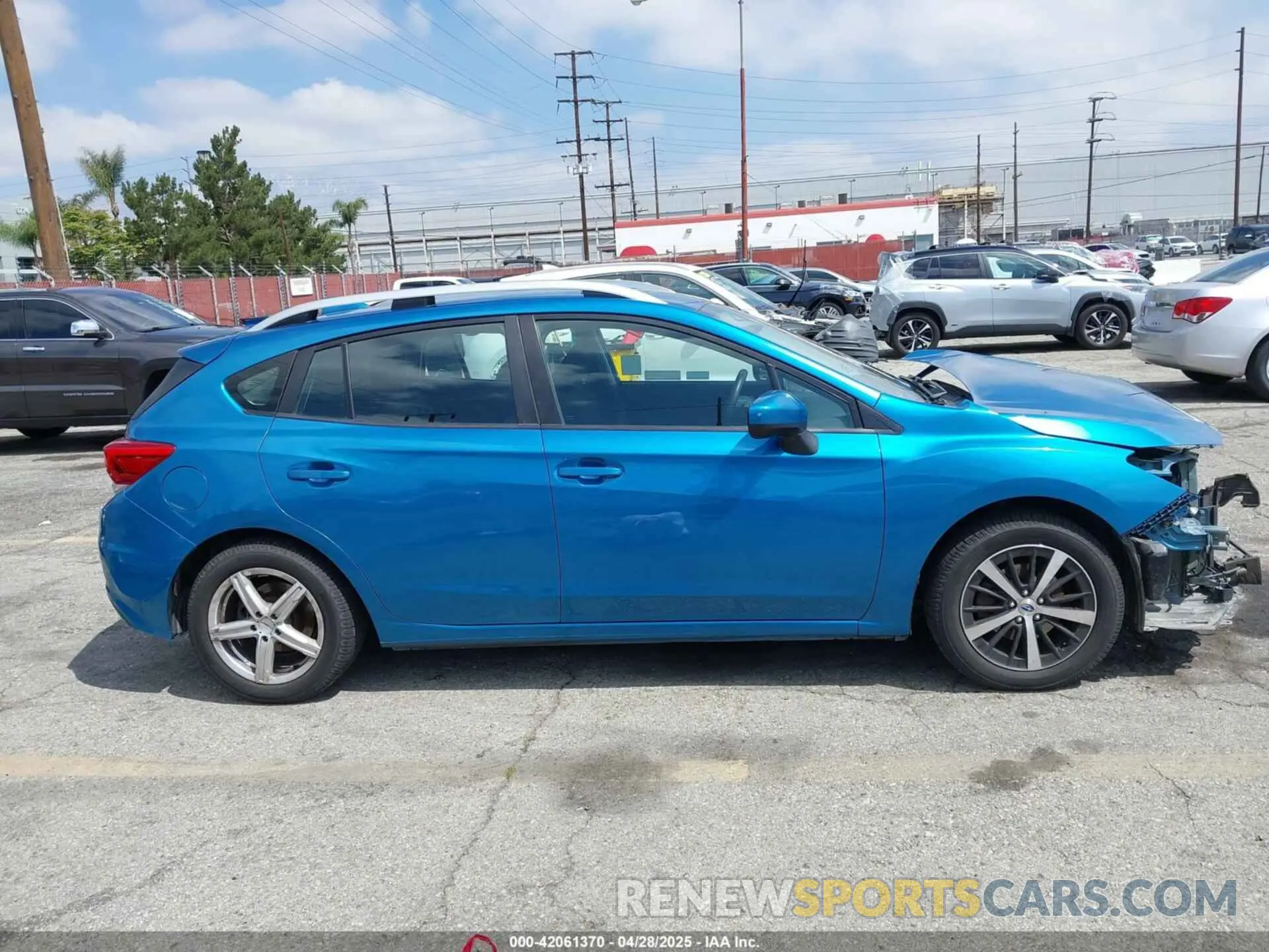 14 Photograph of a damaged car 4S3GTAC65K3725591 SUBARU IMPREZA 2019