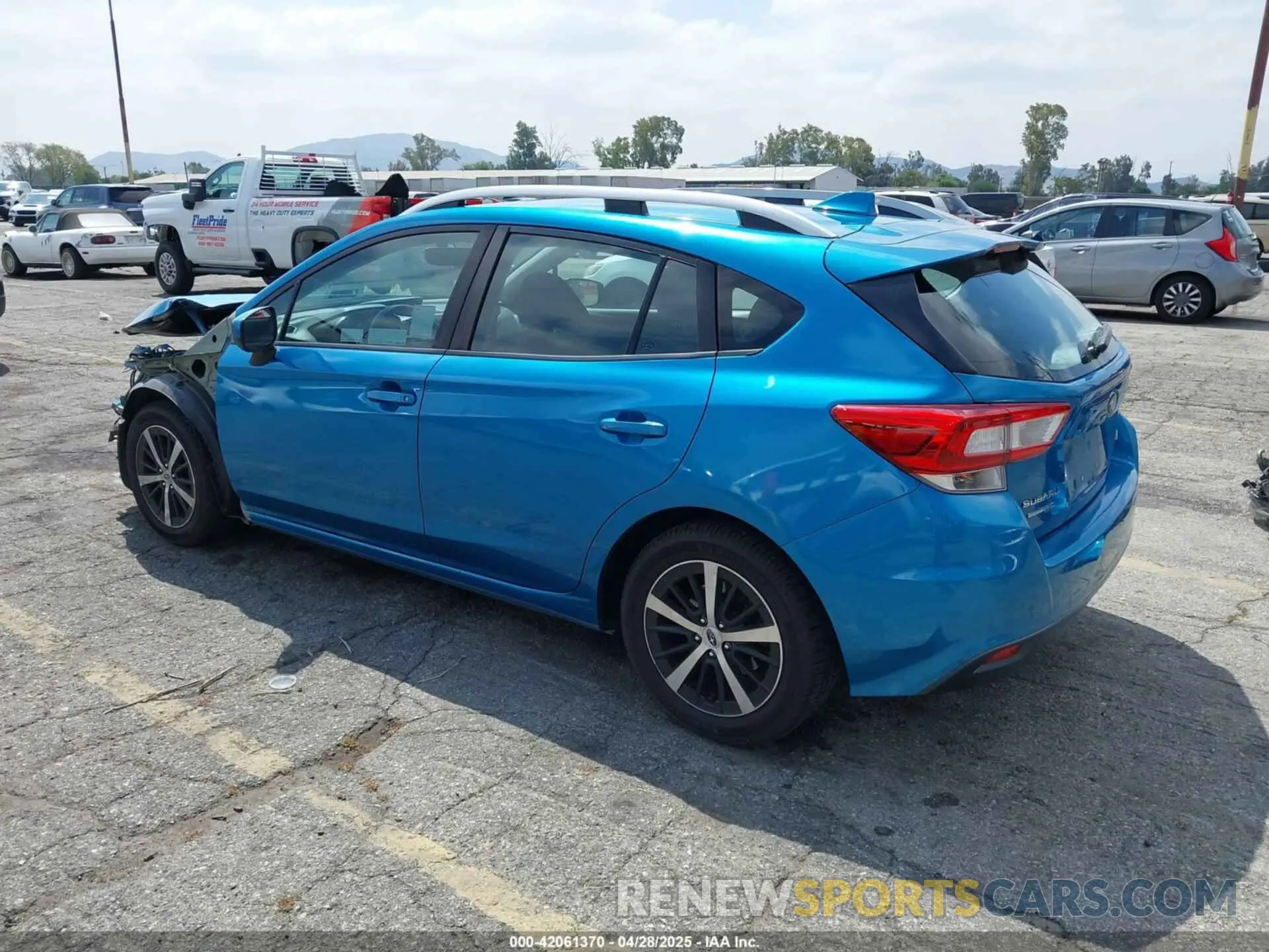 3 Photograph of a damaged car 4S3GTAC65K3725591 SUBARU IMPREZA 2019