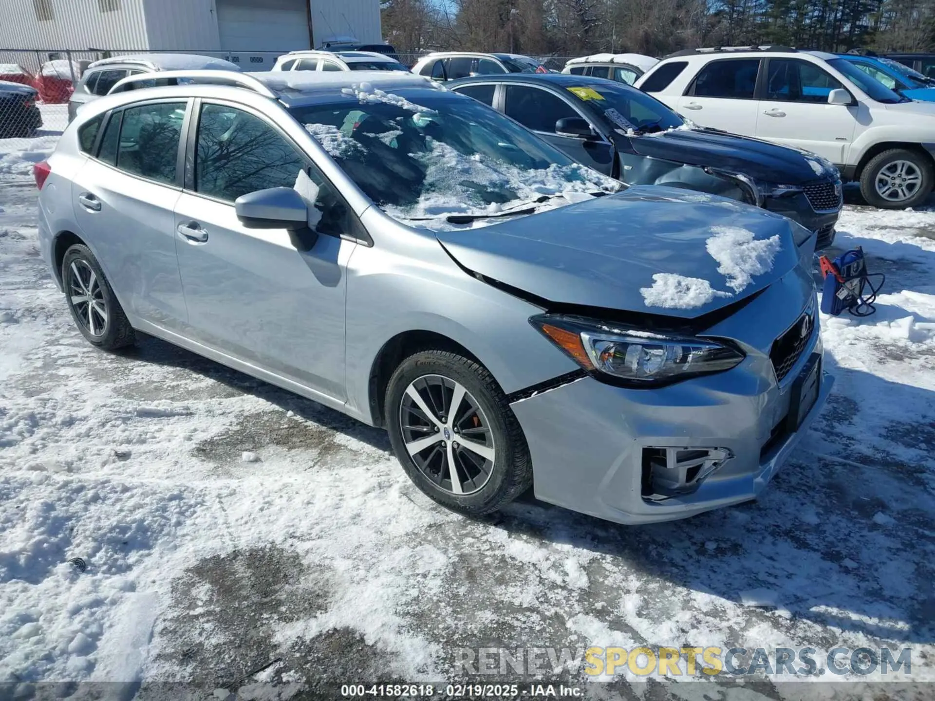1 Photograph of a damaged car 4S3GTAC67K3712213 SUBARU IMPREZA 2019
