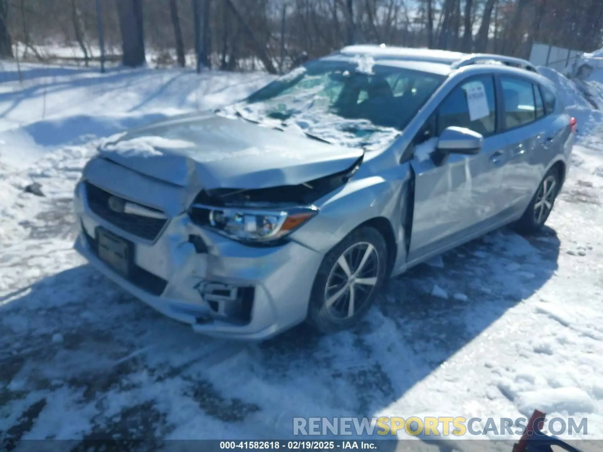 2 Photograph of a damaged car 4S3GTAC67K3712213 SUBARU IMPREZA 2019