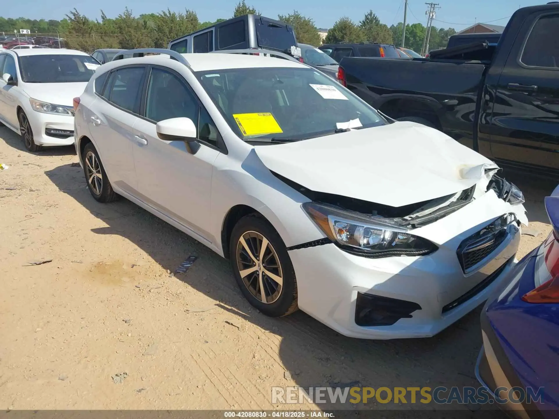 1 Photograph of a damaged car 4S3GTAC68K3731479 SUBARU IMPREZA 2019