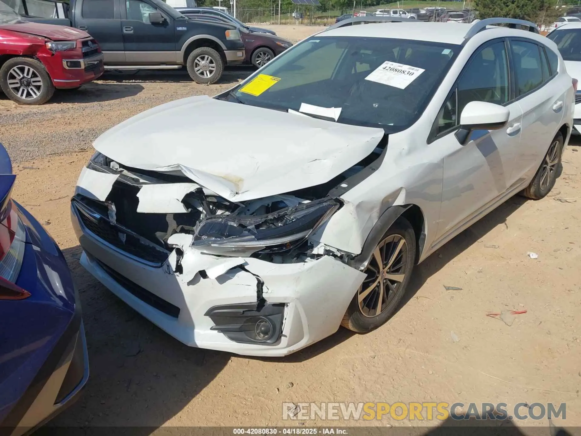 2 Photograph of a damaged car 4S3GTAC68K3731479 SUBARU IMPREZA 2019