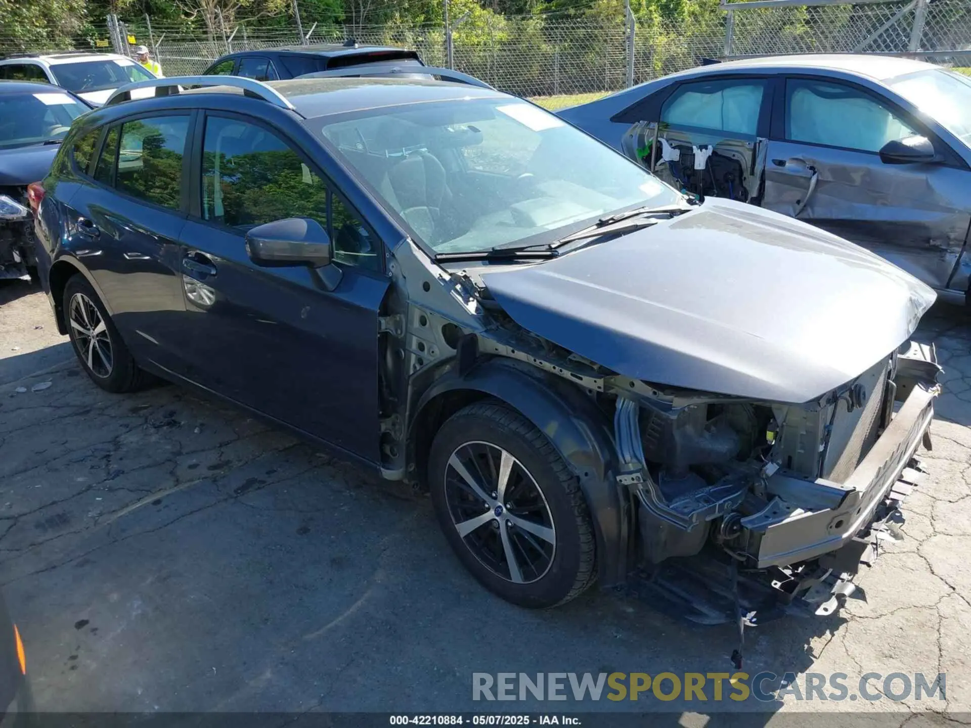1 Photograph of a damaged car 4S3GTAC6XK3715509 SUBARU IMPREZA 2019