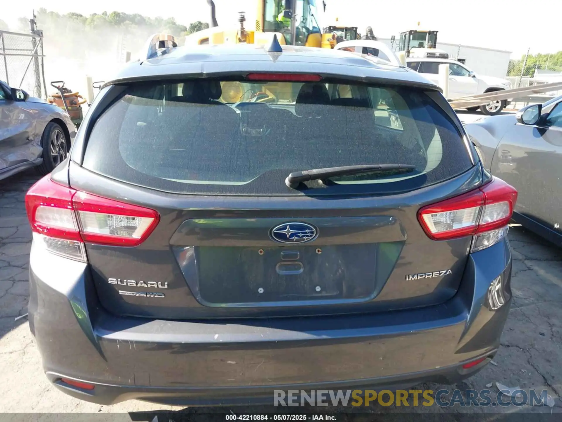 17 Photograph of a damaged car 4S3GTAC6XK3715509 SUBARU IMPREZA 2019