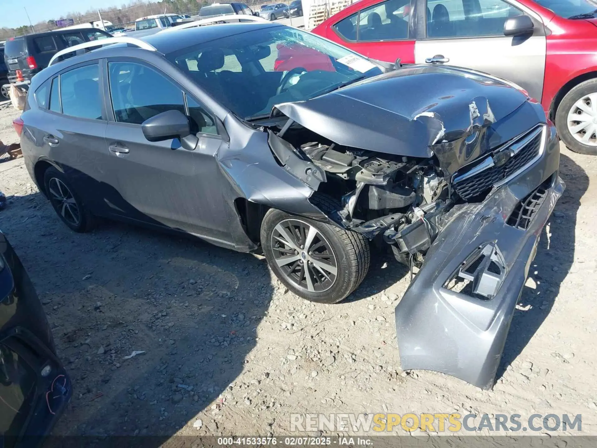 1 Photograph of a damaged car 4S3GTAC6XK3719530 SUBARU IMPREZA 2019