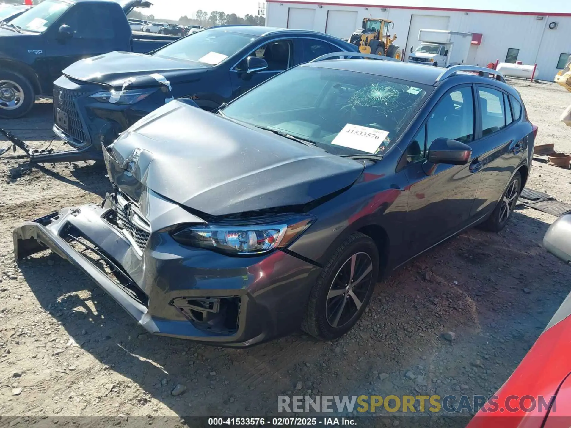 2 Photograph of a damaged car 4S3GTAC6XK3719530 SUBARU IMPREZA 2019
