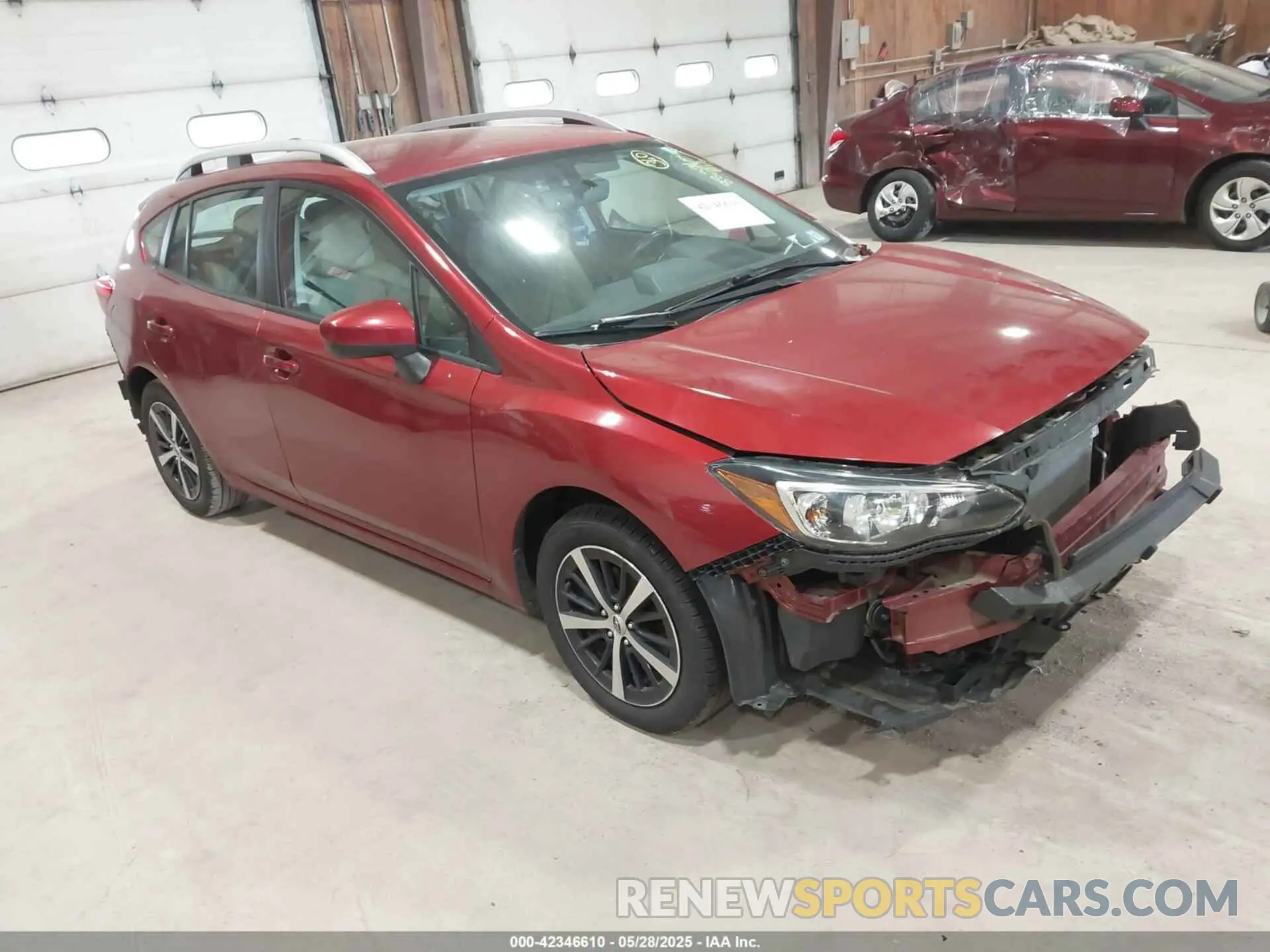1 Photograph of a damaged car 4S3GTAC6XK3753208 SUBARU IMPREZA 2019