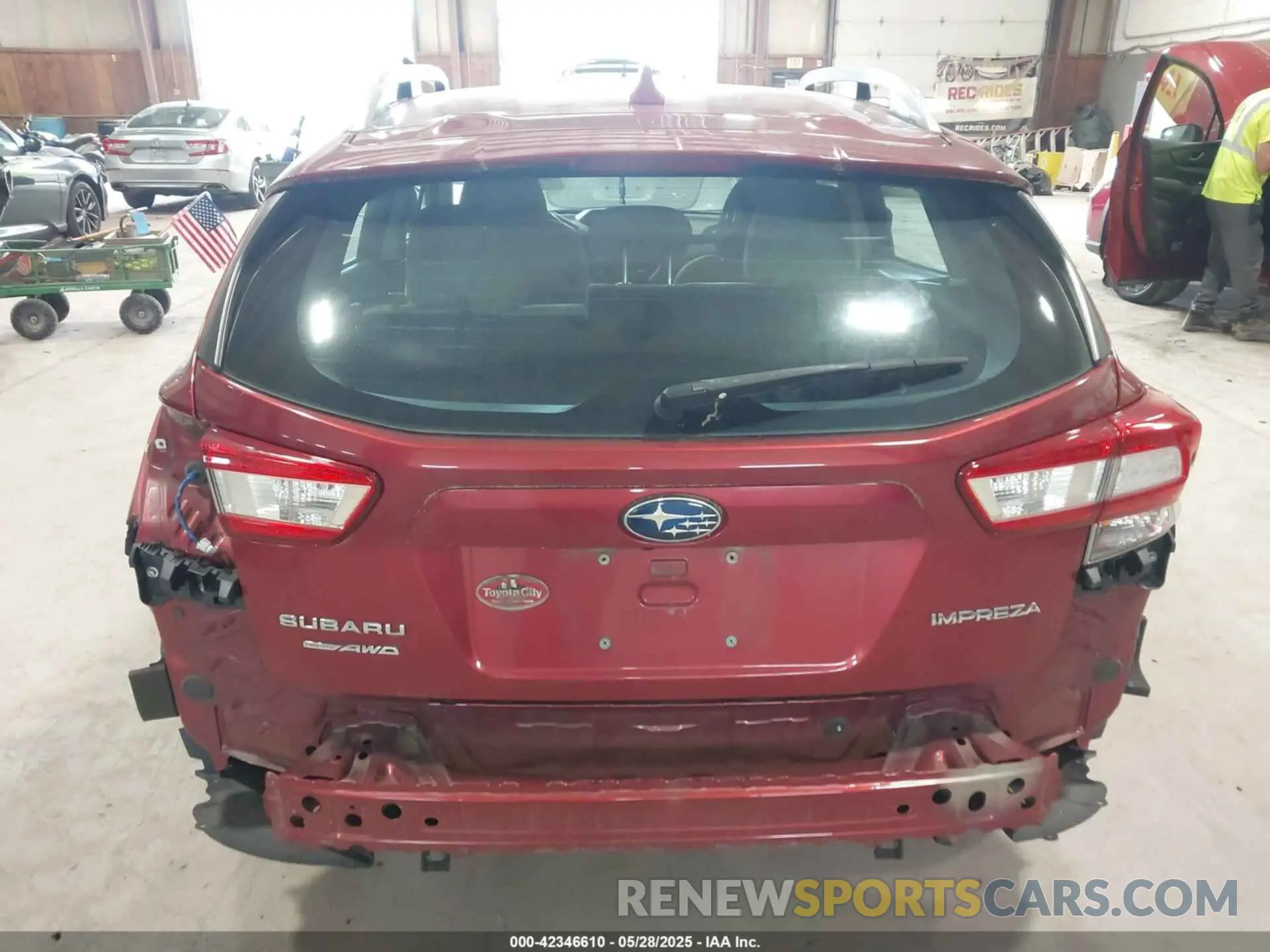 19 Photograph of a damaged car 4S3GTAC6XK3753208 SUBARU IMPREZA 2019