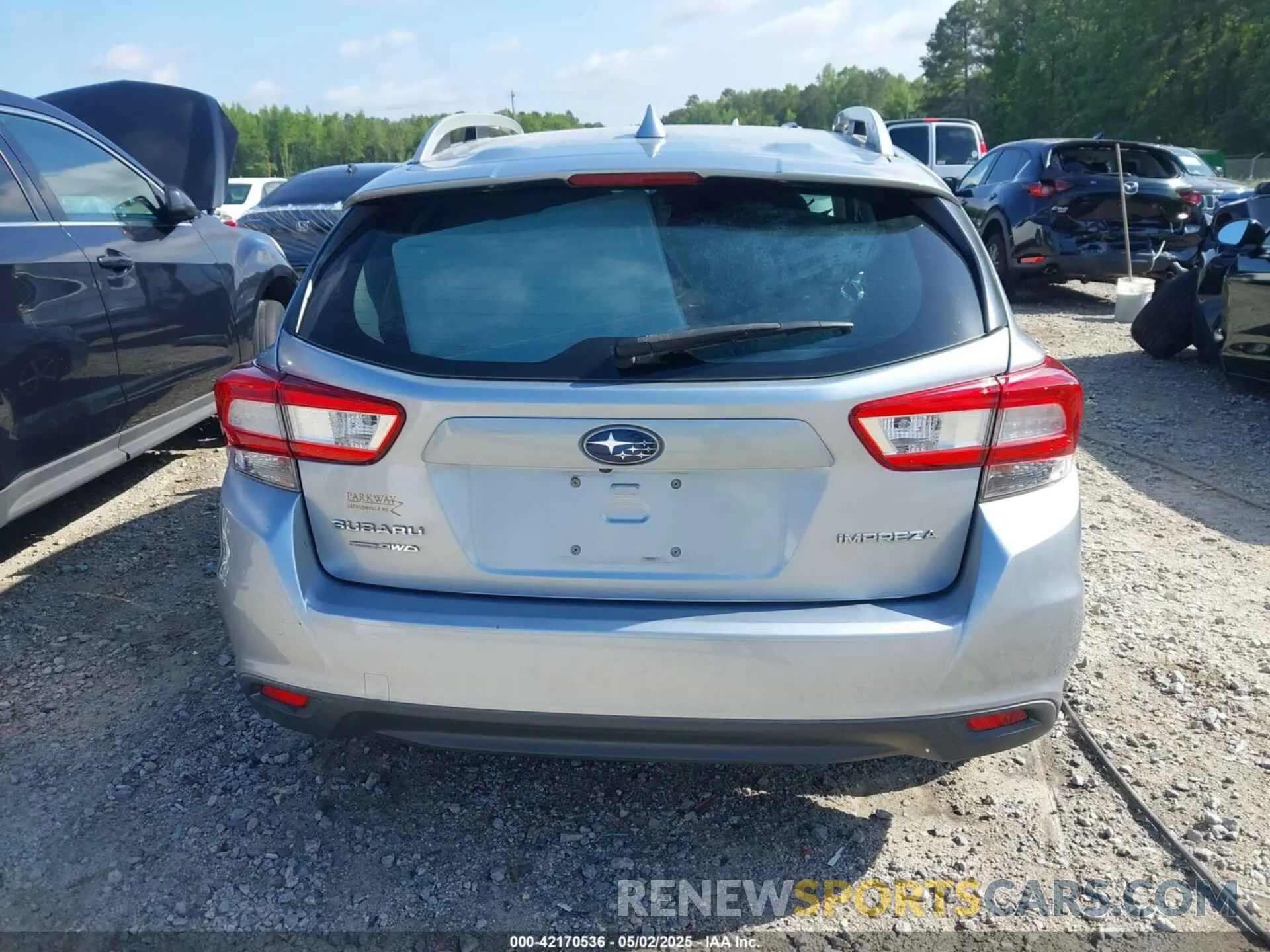 17 Photograph of a damaged car 4S3GTAC6XK3758439 SUBARU IMPREZA 2019
