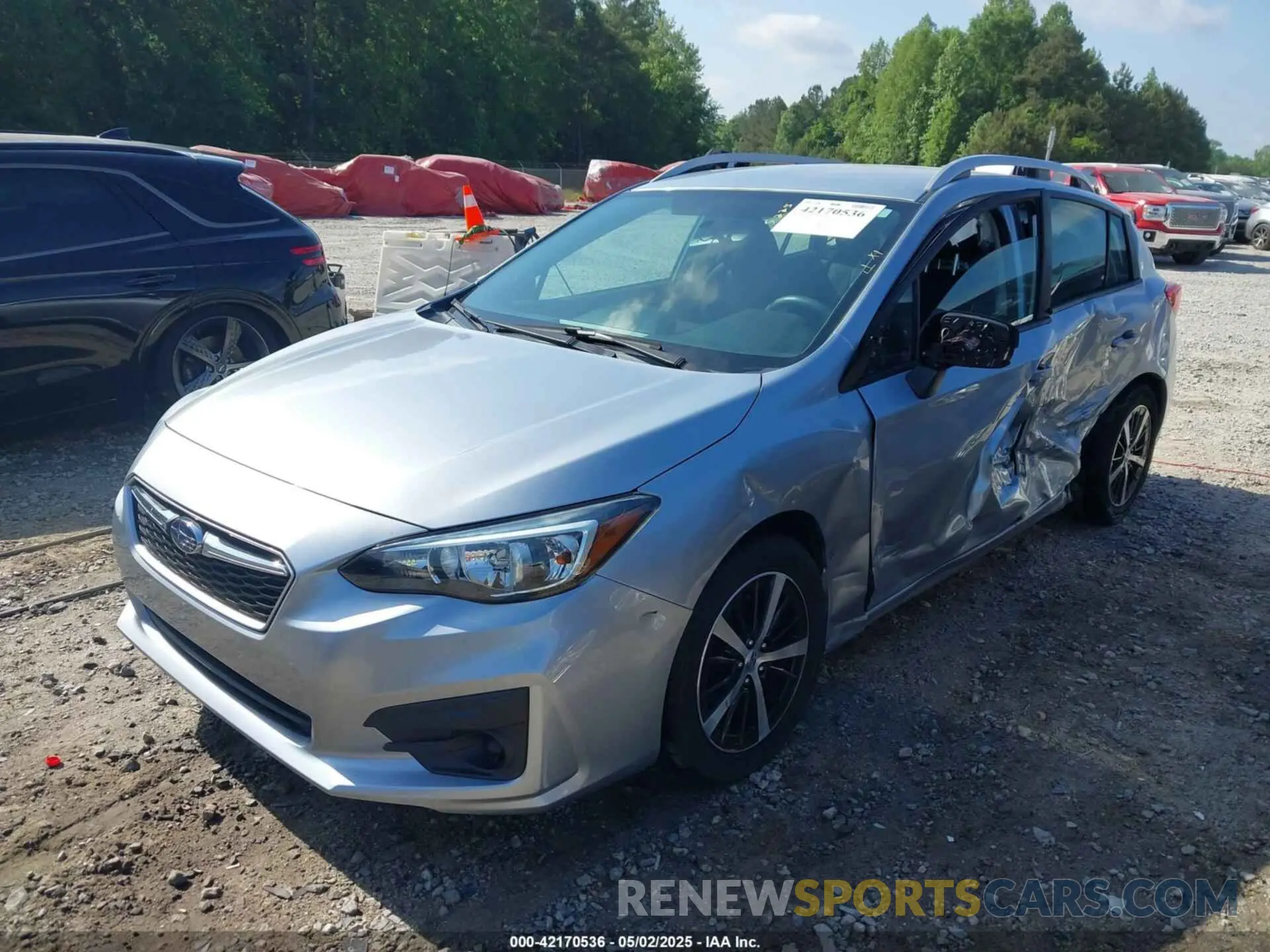2 Photograph of a damaged car 4S3GTAC6XK3758439 SUBARU IMPREZA 2019