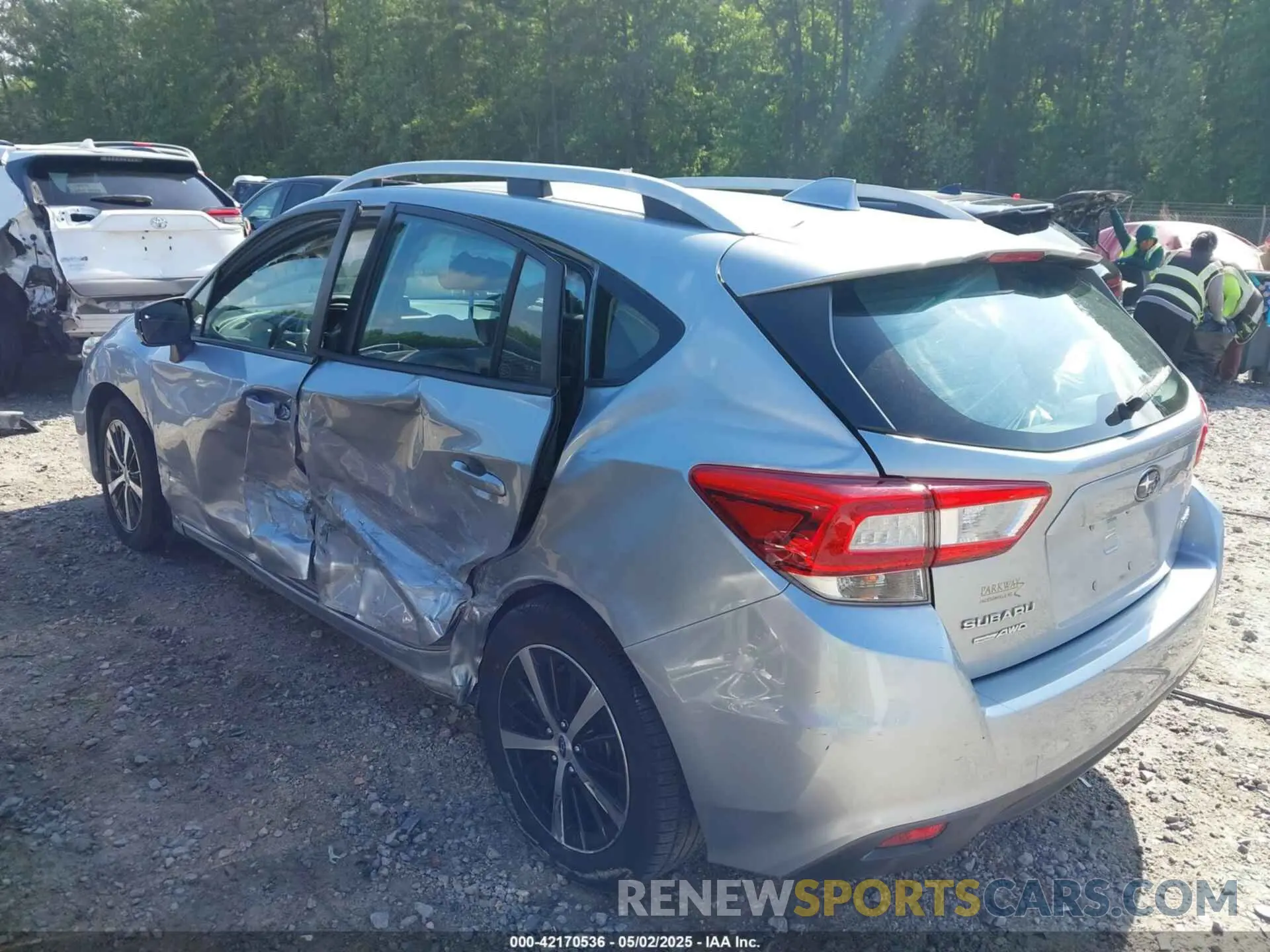 3 Photograph of a damaged car 4S3GTAC6XK3758439 SUBARU IMPREZA 2019