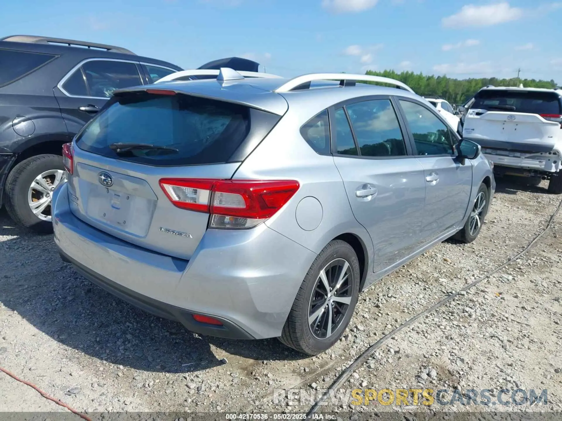 4 Photograph of a damaged car 4S3GTAC6XK3758439 SUBARU IMPREZA 2019