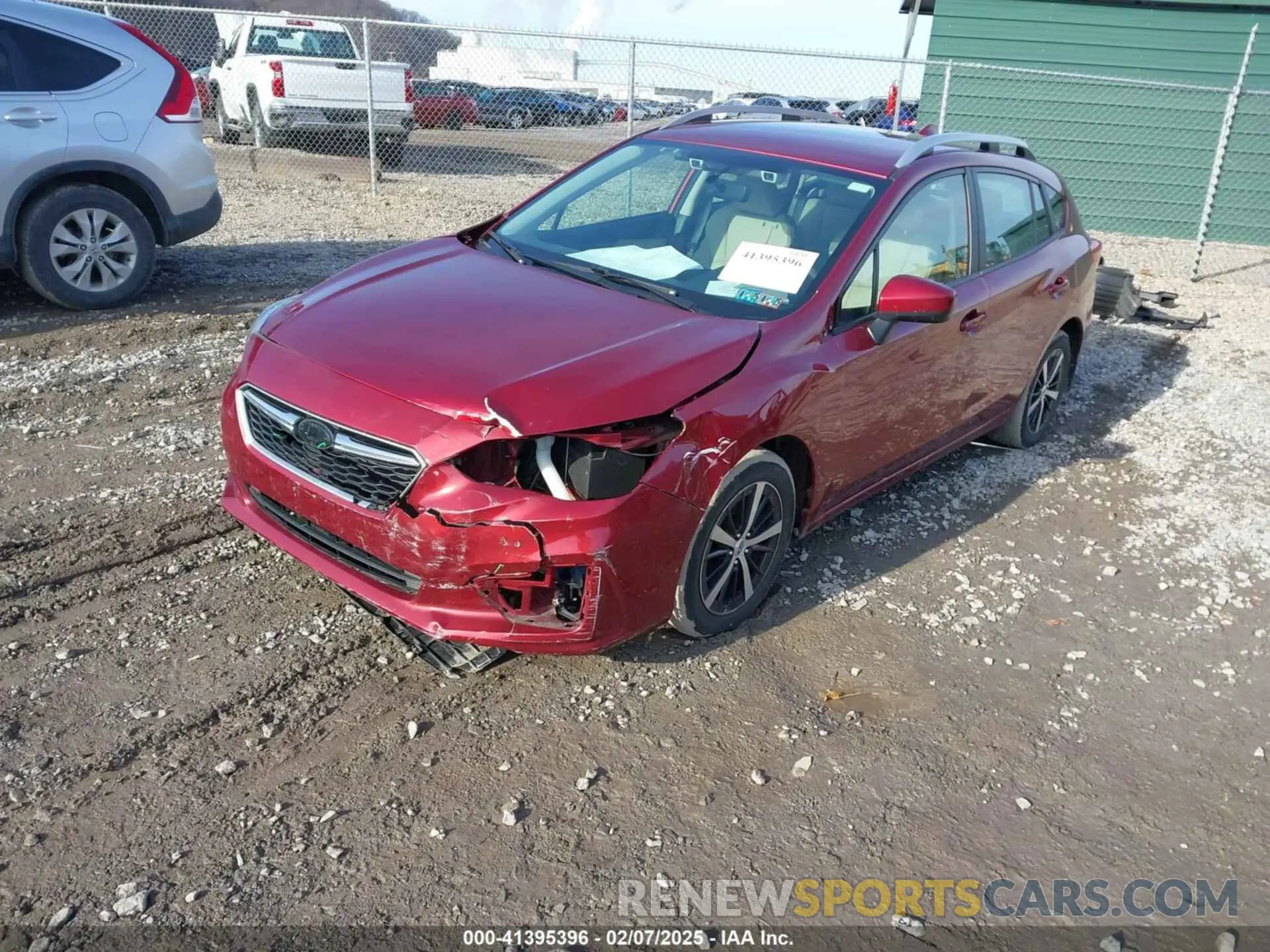 2 Photograph of a damaged car 4S3GTAD62K3714059 SUBARU IMPREZA 2019