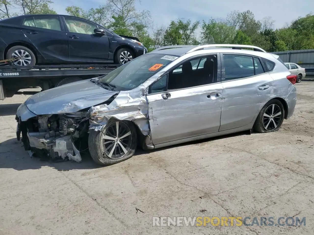 1 Photograph of a damaged car 4S3GTAD64K3737360 SUBARU IMPREZA 2019