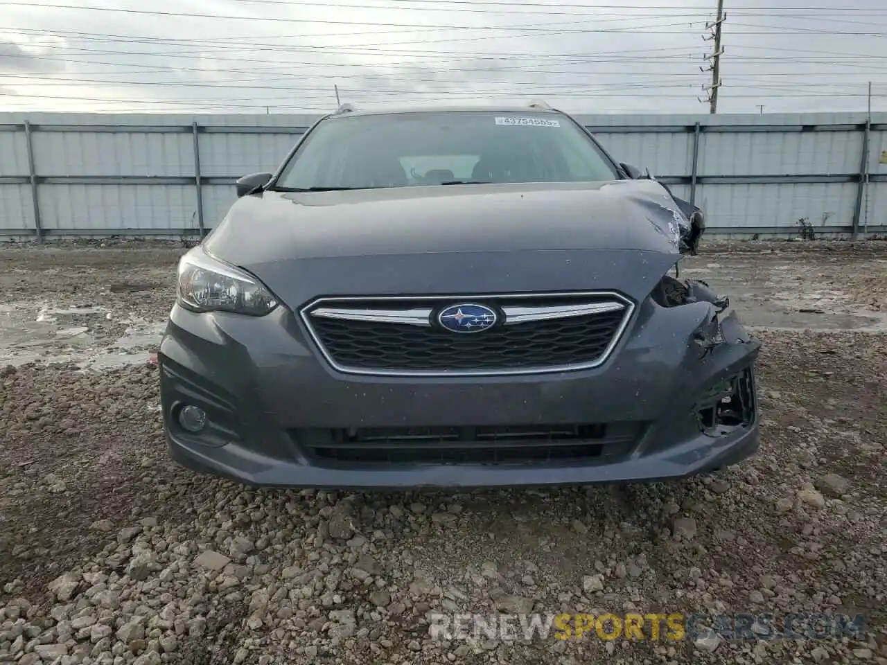 5 Photograph of a damaged car 4S3GTAD65K3731955 SUBARU IMPREZA 2019