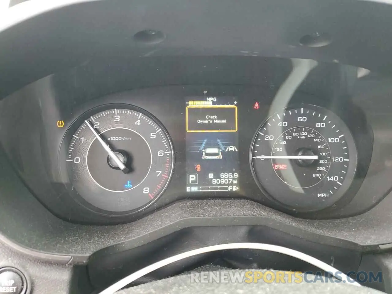 9 Photograph of a damaged car 4S3GTAD65K3739943 SUBARU IMPREZA 2019