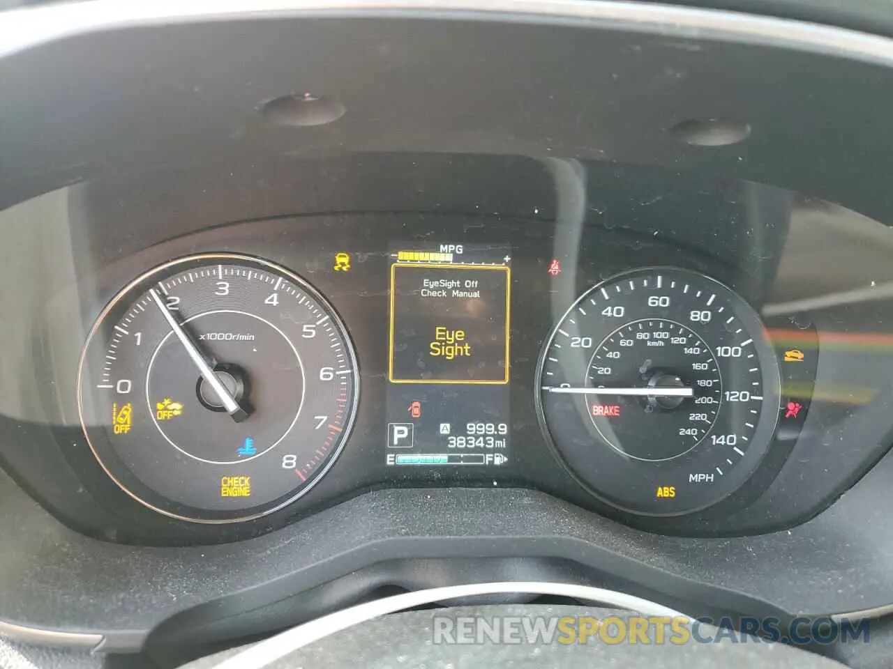 9 Photograph of a damaged car 4S3GTAD66K3754466 SUBARU IMPREZA 2019