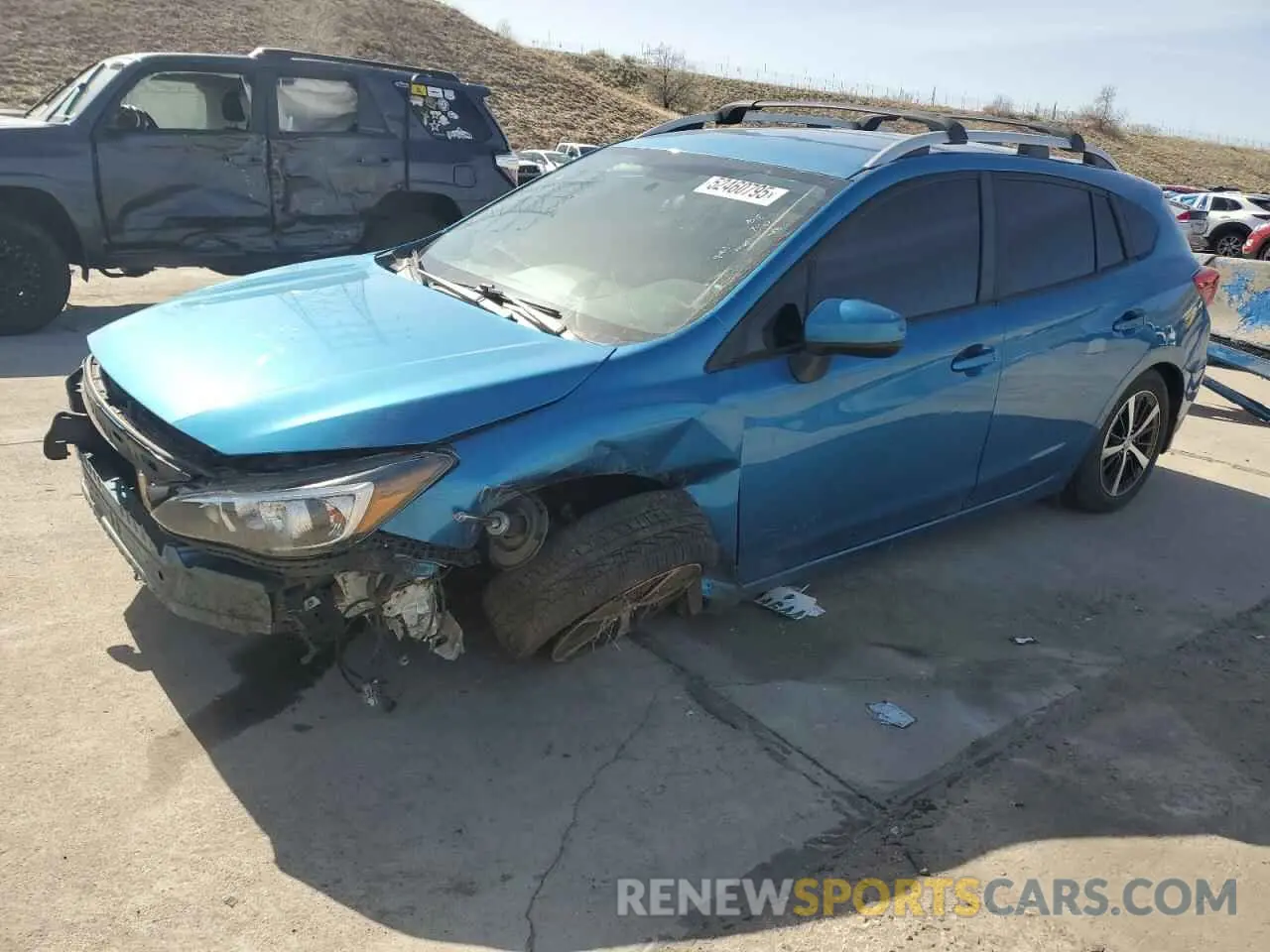 1 Photograph of a damaged car 4S3GTAD66K3754855 SUBARU IMPREZA 2019