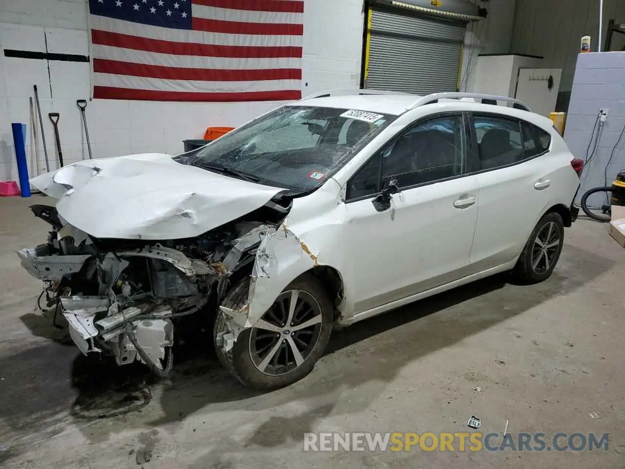 1 Photograph of a damaged car 4S3GTAD66K3756900 SUBARU IMPREZA 2019