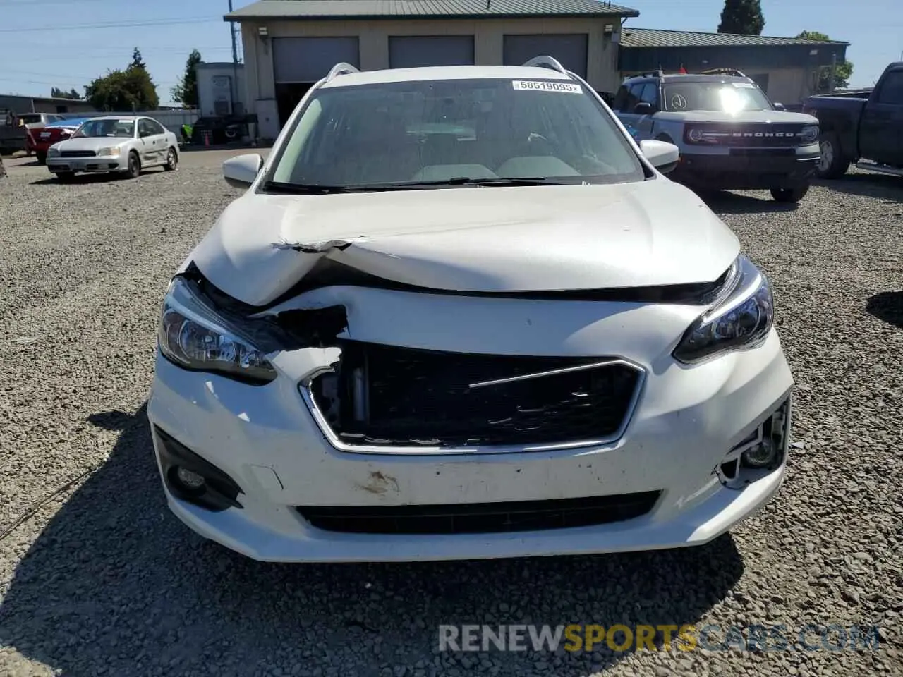 5 Photograph of a damaged car 4S3GTAD67K3705230 SUBARU IMPREZA 2019