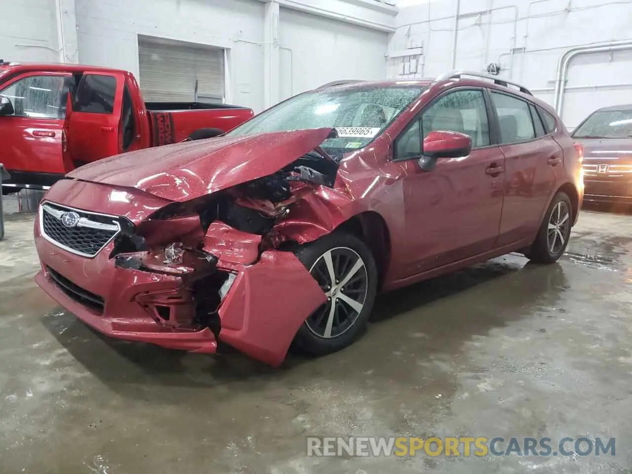 1 Photograph of a damaged car 4S3GTAD69K3737368 SUBARU IMPREZA 2019