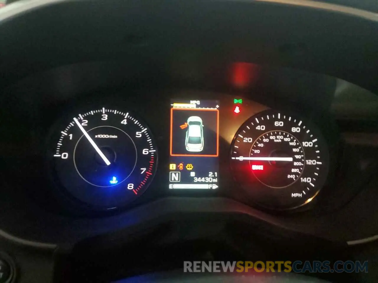 9 Photograph of a damaged car 4S3GTAD69K3737368 SUBARU IMPREZA 2019