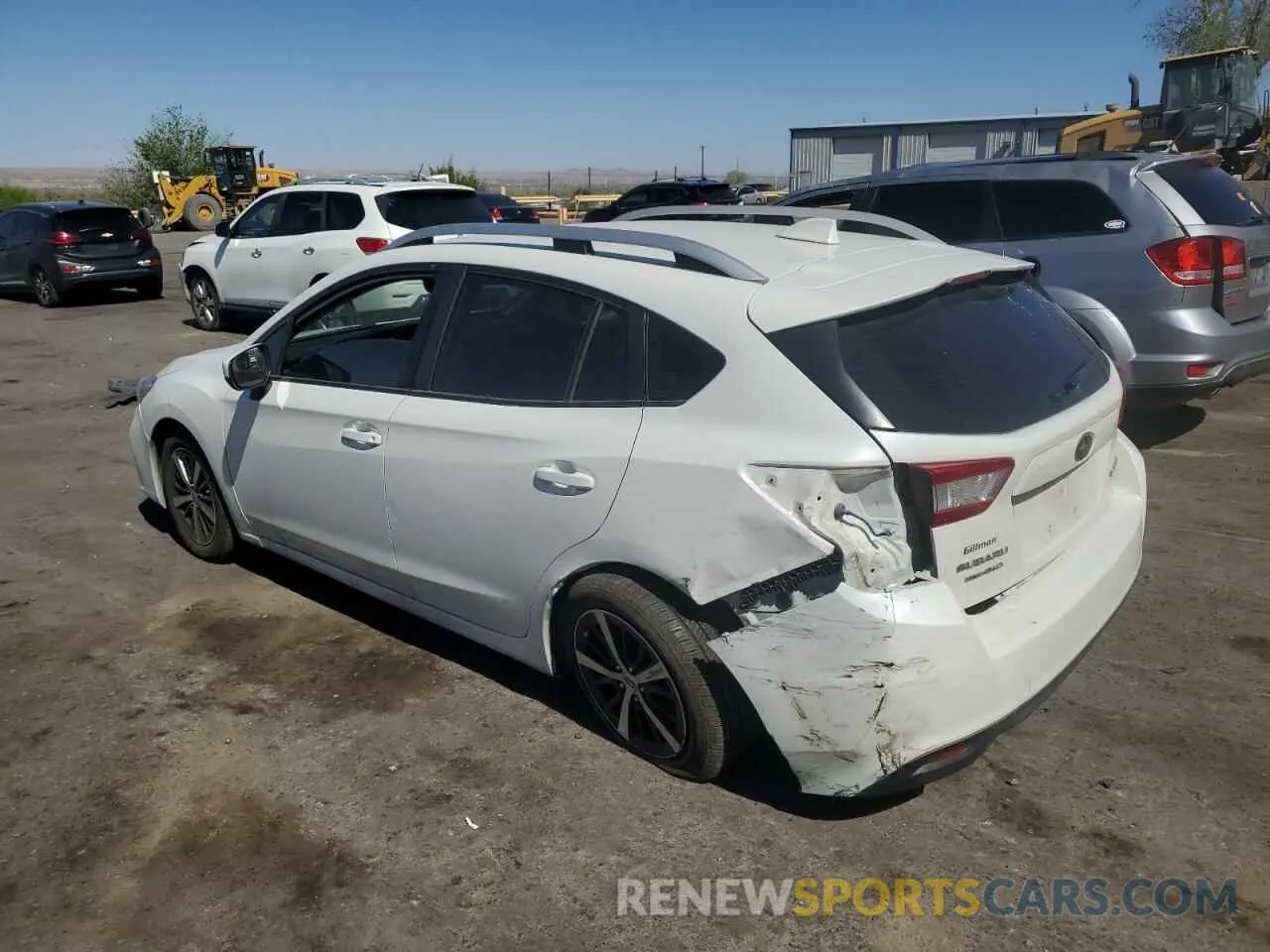 2 Photograph of a damaged car 4S3GTAD6XK3721471 SUBARU IMPREZA 2019