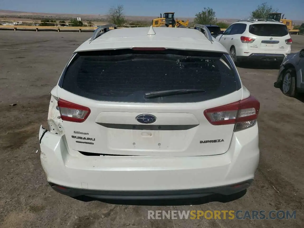 6 Photograph of a damaged car 4S3GTAD6XK3721471 SUBARU IMPREZA 2019