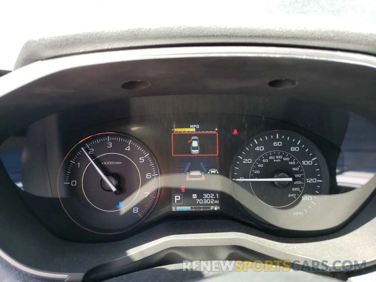 9 Photograph of a damaged car 4S3GTAD6XK3752932 SUBARU IMPREZA 2019