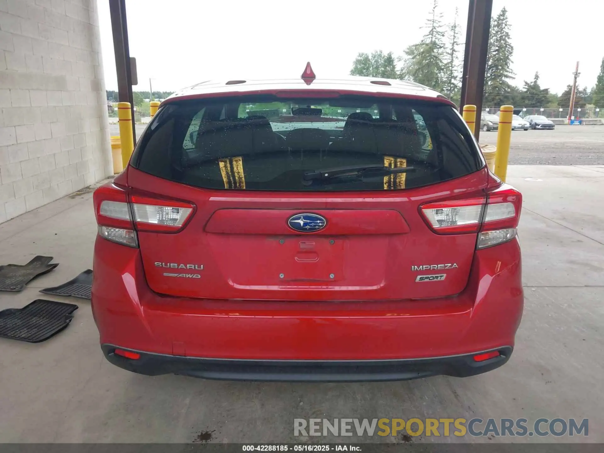 16 Photograph of a damaged car 4S3GTAJ62K1731329 SUBARU IMPREZA 2019