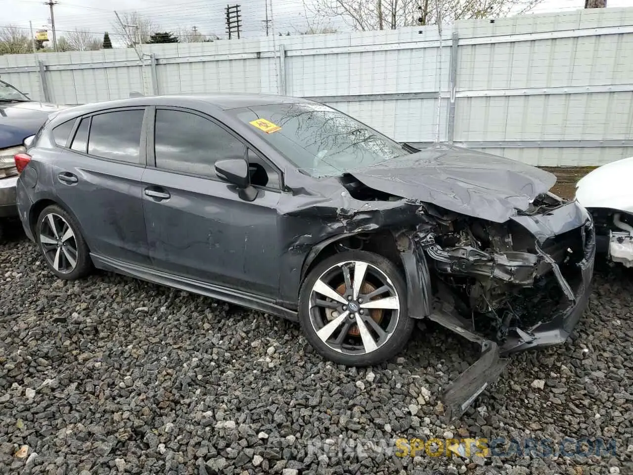 4 Photograph of a damaged car 4S3GTAJ62K3731223 SUBARU IMPREZA 2019