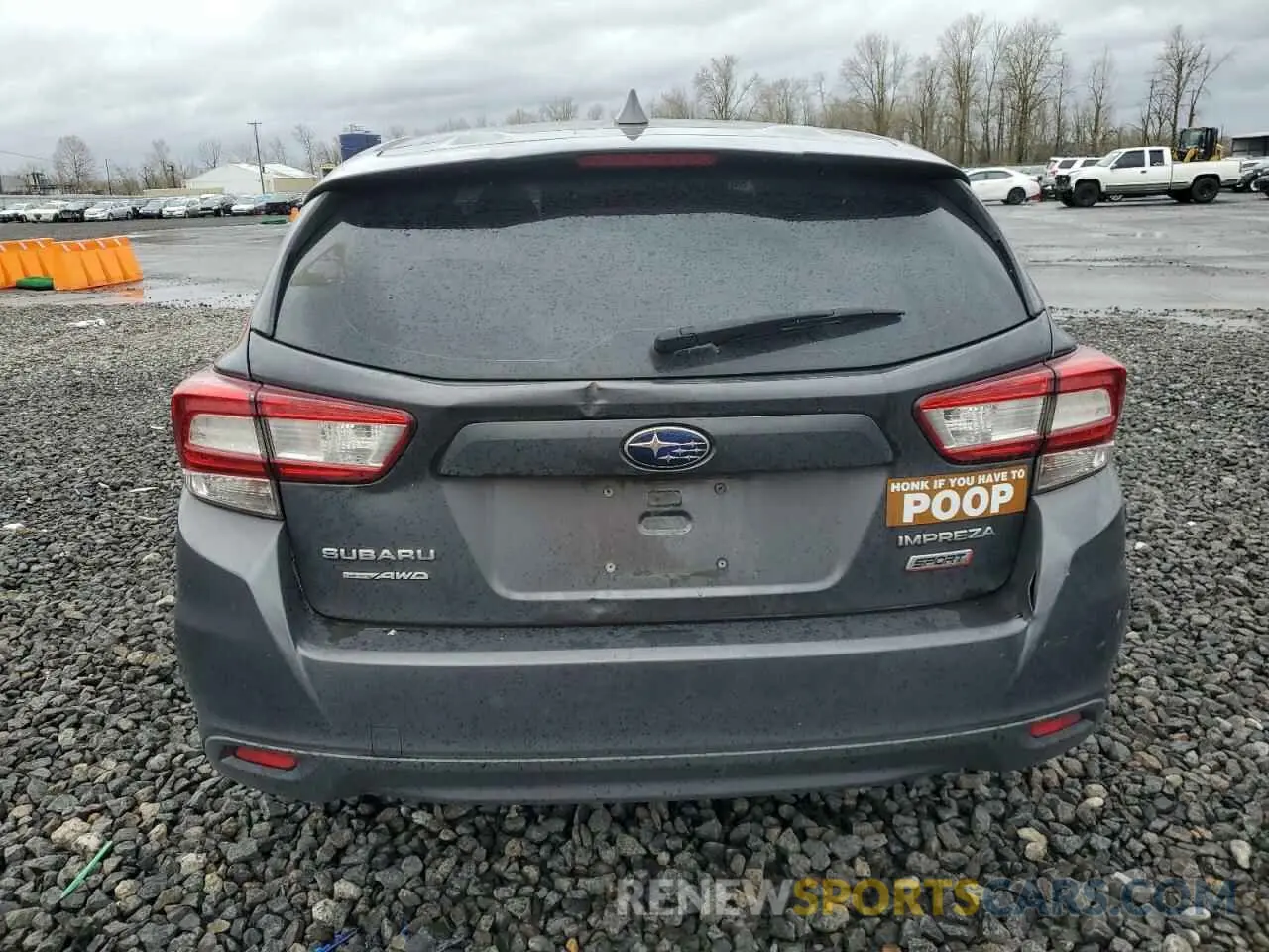 6 Photograph of a damaged car 4S3GTAJ62K3731223 SUBARU IMPREZA 2019