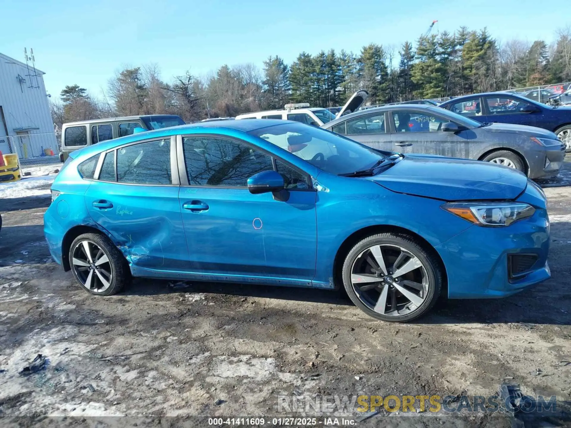 14 Photograph of a damaged car 4S3GTAJ66K1708894 SUBARU IMPREZA 2019