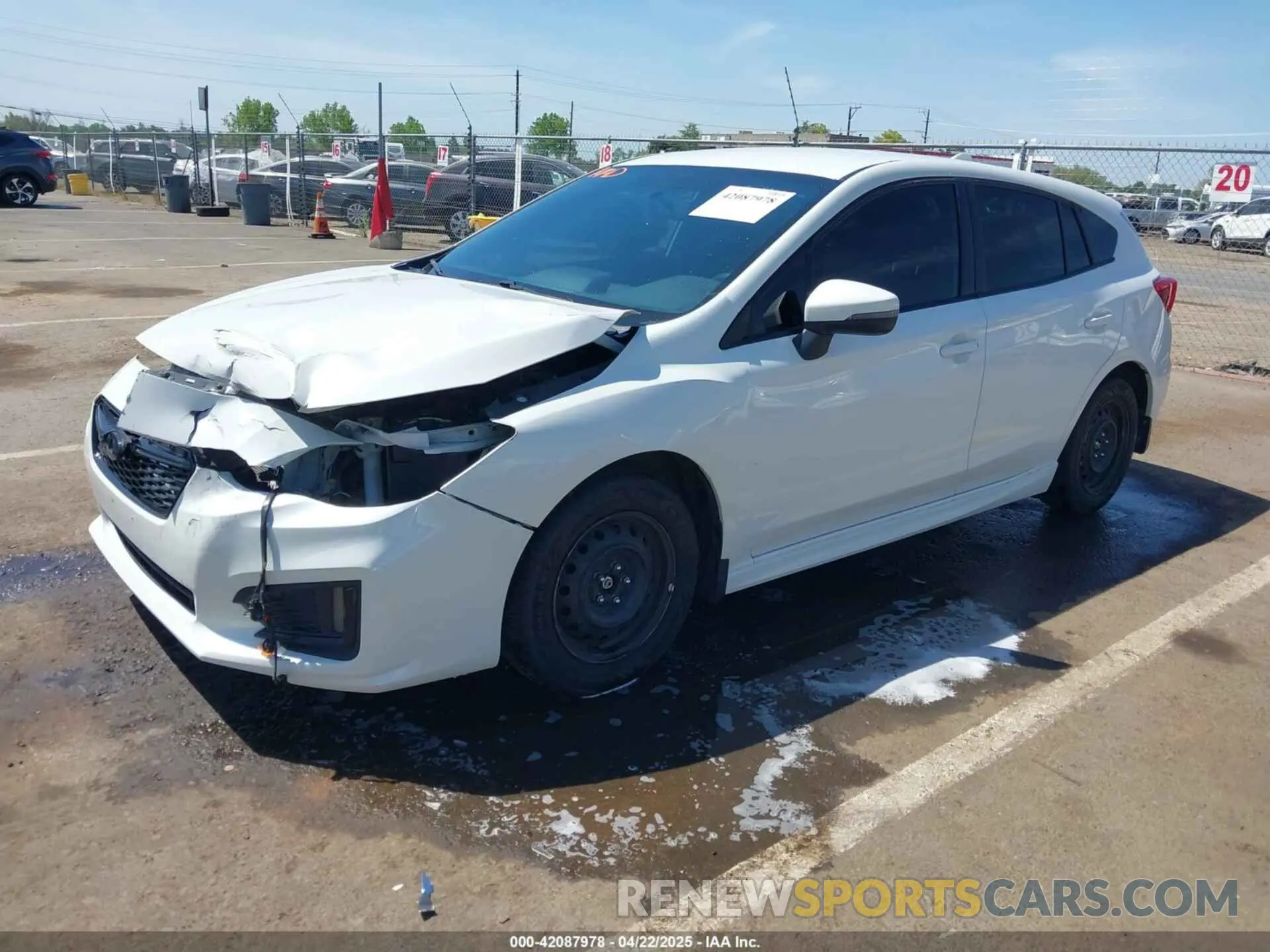 2 Photograph of a damaged car 4S3GTAJ69K1750606 SUBARU IMPREZA 2019