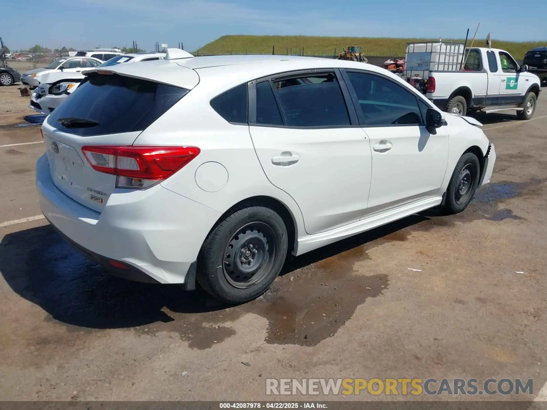 4 Photograph of a damaged car 4S3GTAJ69K1750606 SUBARU IMPREZA 2019
