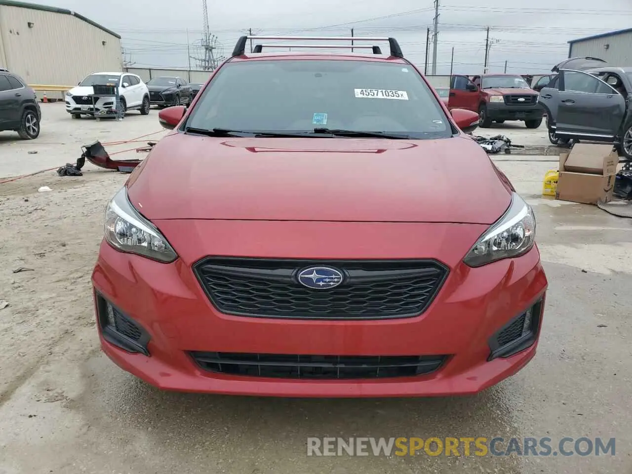 5 Photograph of a damaged car 4S3GTAJ6XK1705044 SUBARU IMPREZA 2019