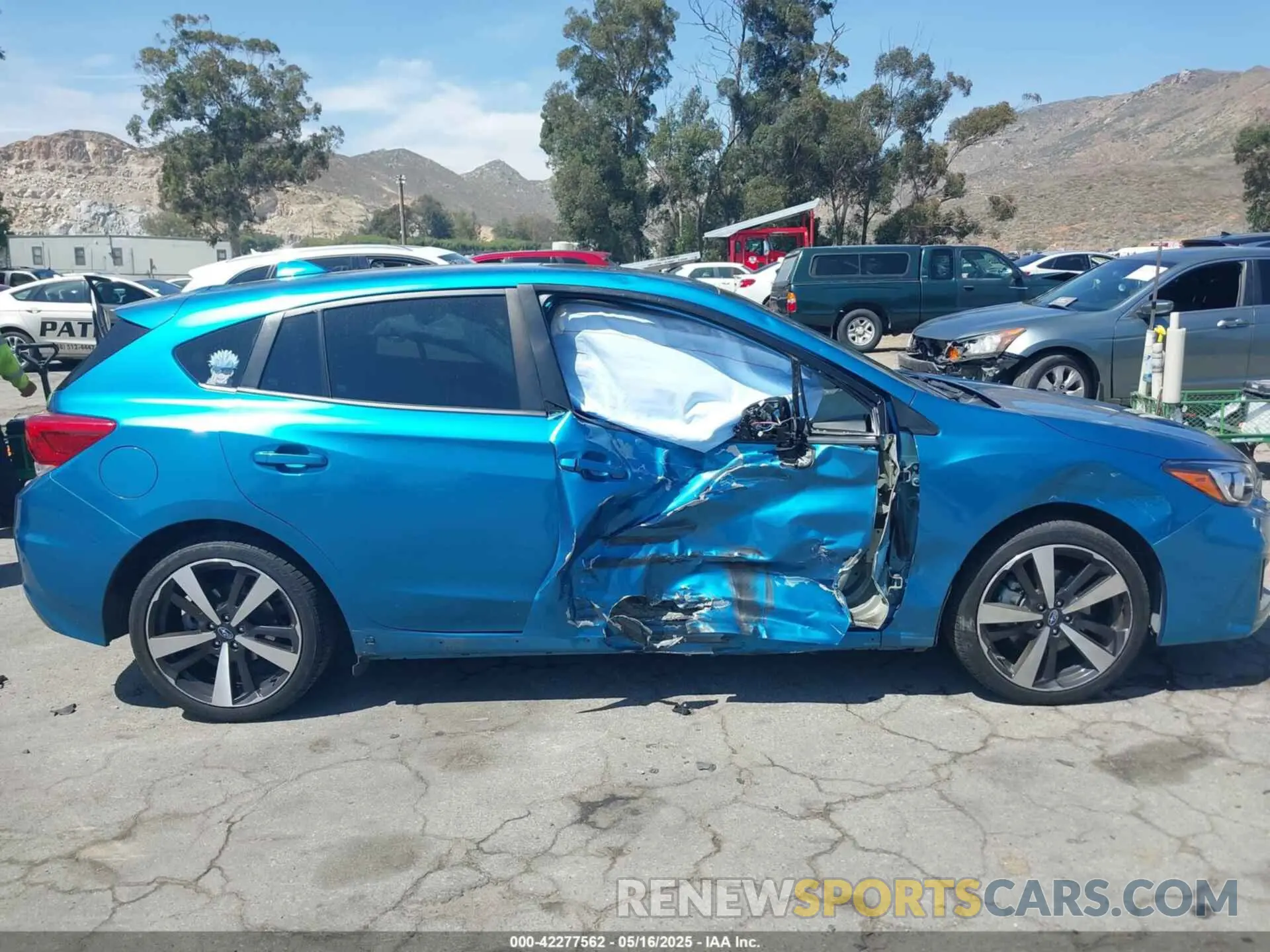 13 Photograph of a damaged car 4S3GTAM61K3741124 SUBARU IMPREZA 2019
