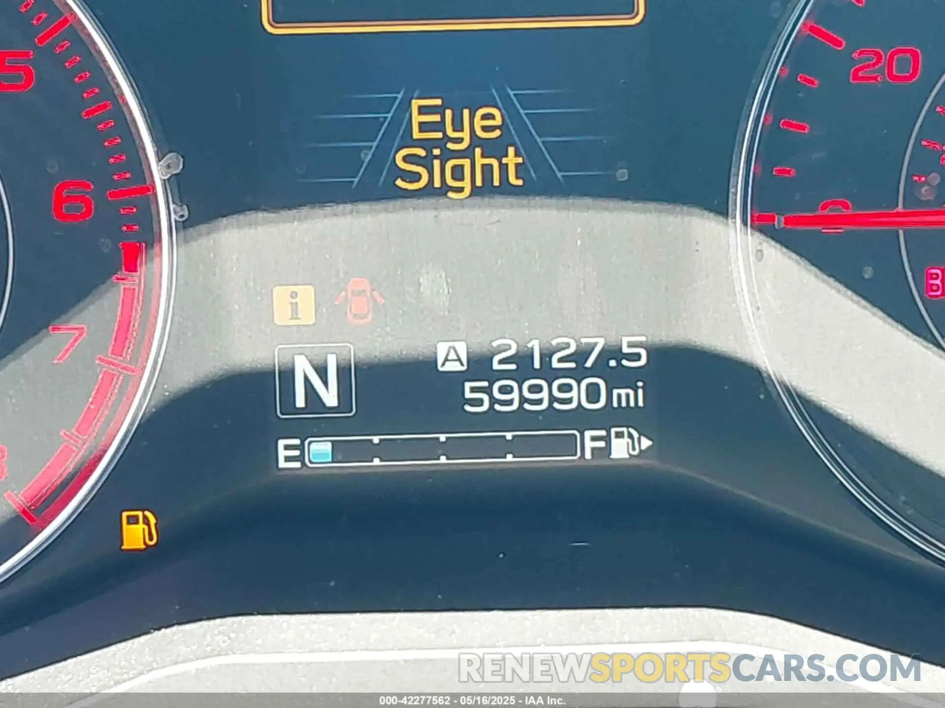 15 Photograph of a damaged car 4S3GTAM61K3741124 SUBARU IMPREZA 2019