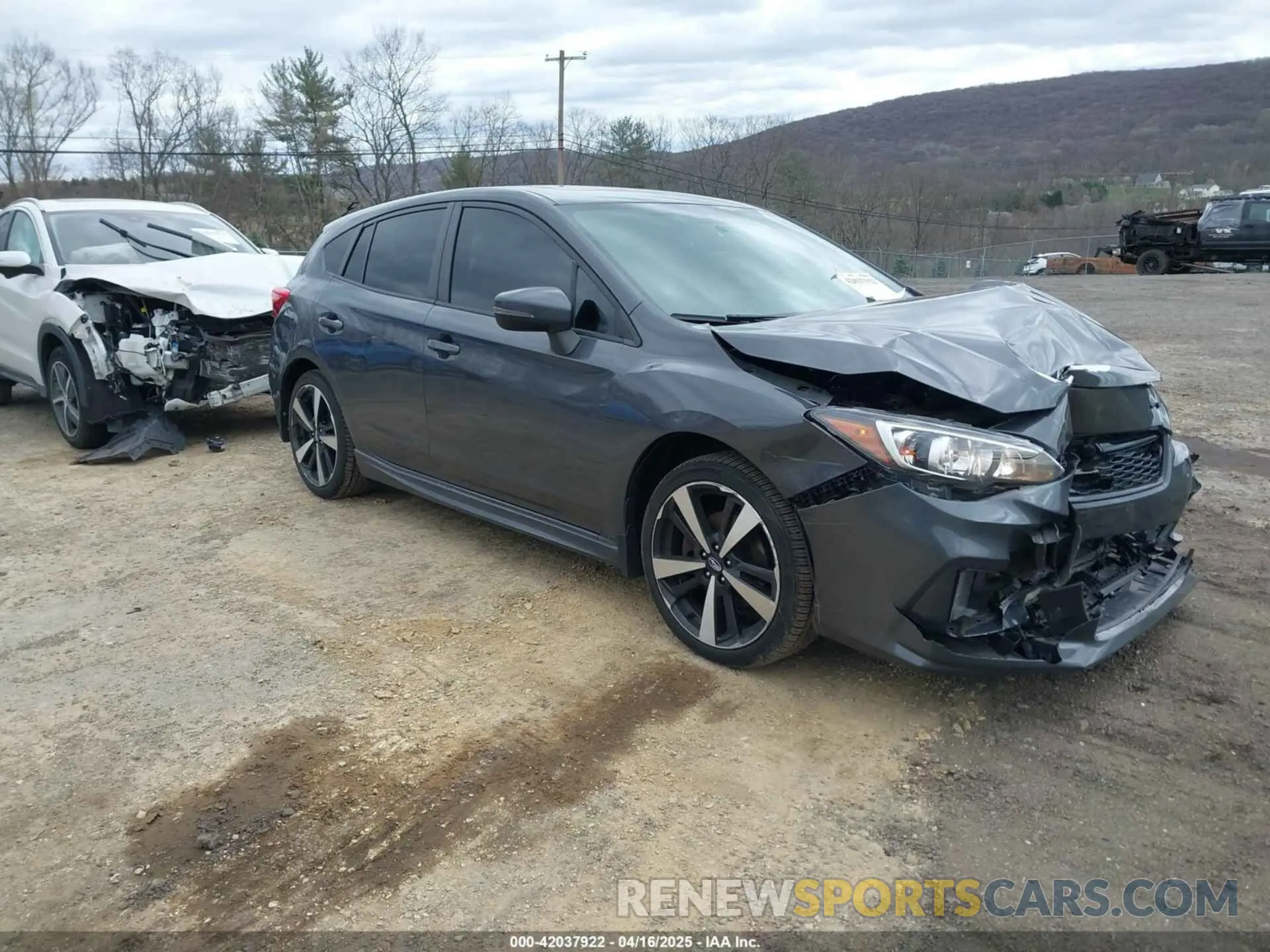 1 Photograph of a damaged car 4S3GTAM62K3761141 SUBARU IMPREZA 2019