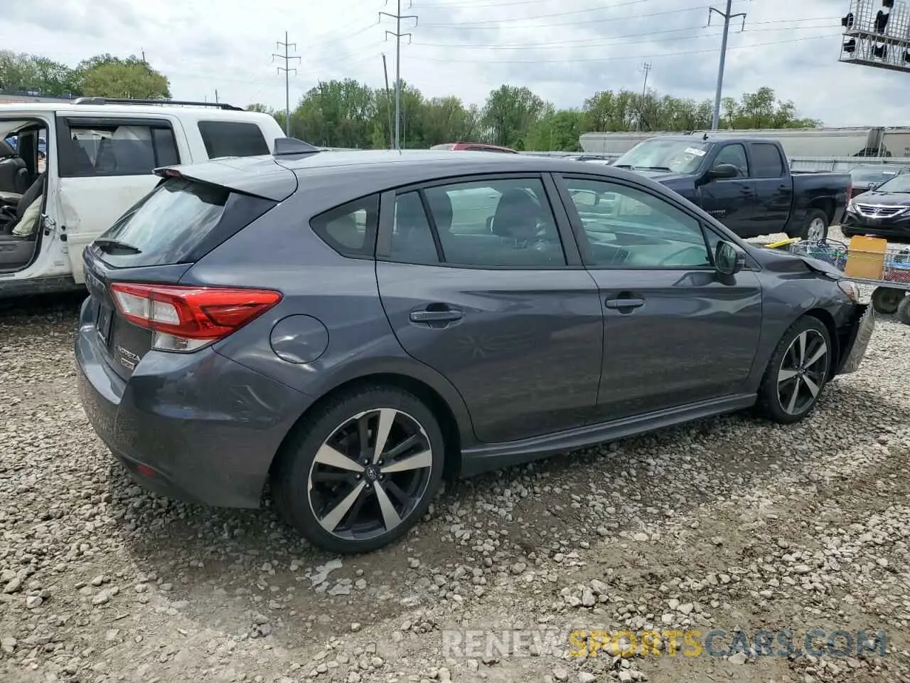 3 Photograph of a damaged car 4S3GTAM65K3705470 SUBARU IMPREZA 2019