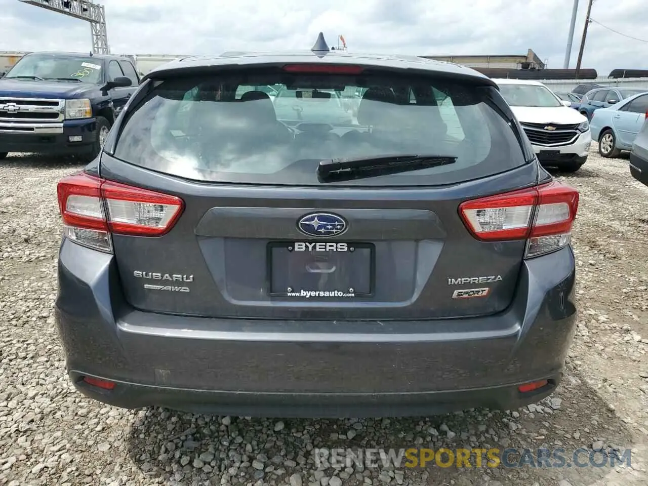 6 Photograph of a damaged car 4S3GTAM65K3705470 SUBARU IMPREZA 2019