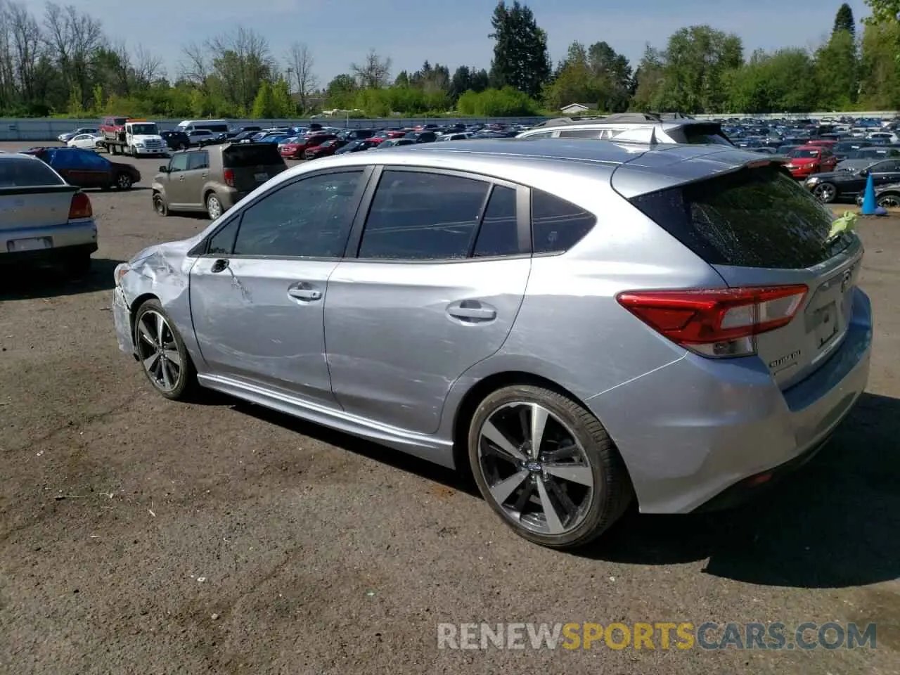 2 Photograph of a damaged car 4S3GTAM65K3718851 SUBARU IMPREZA 2019