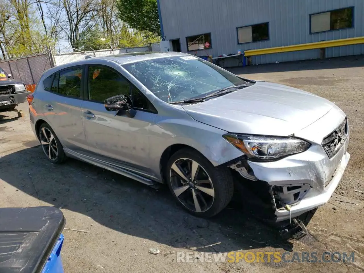 4 Photograph of a damaged car 4S3GTAM65K3718851 SUBARU IMPREZA 2019