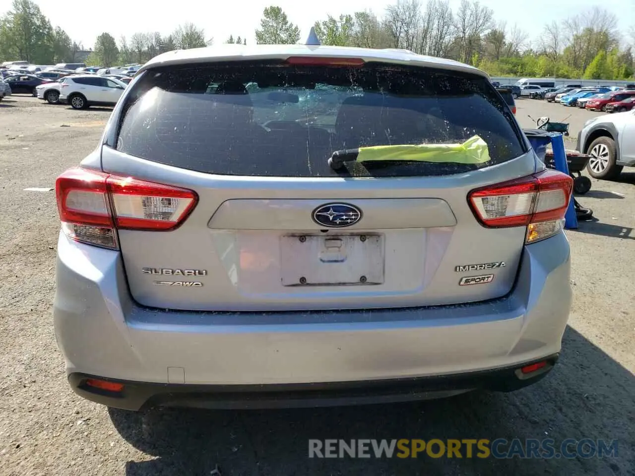 6 Photograph of a damaged car 4S3GTAM65K3718851 SUBARU IMPREZA 2019