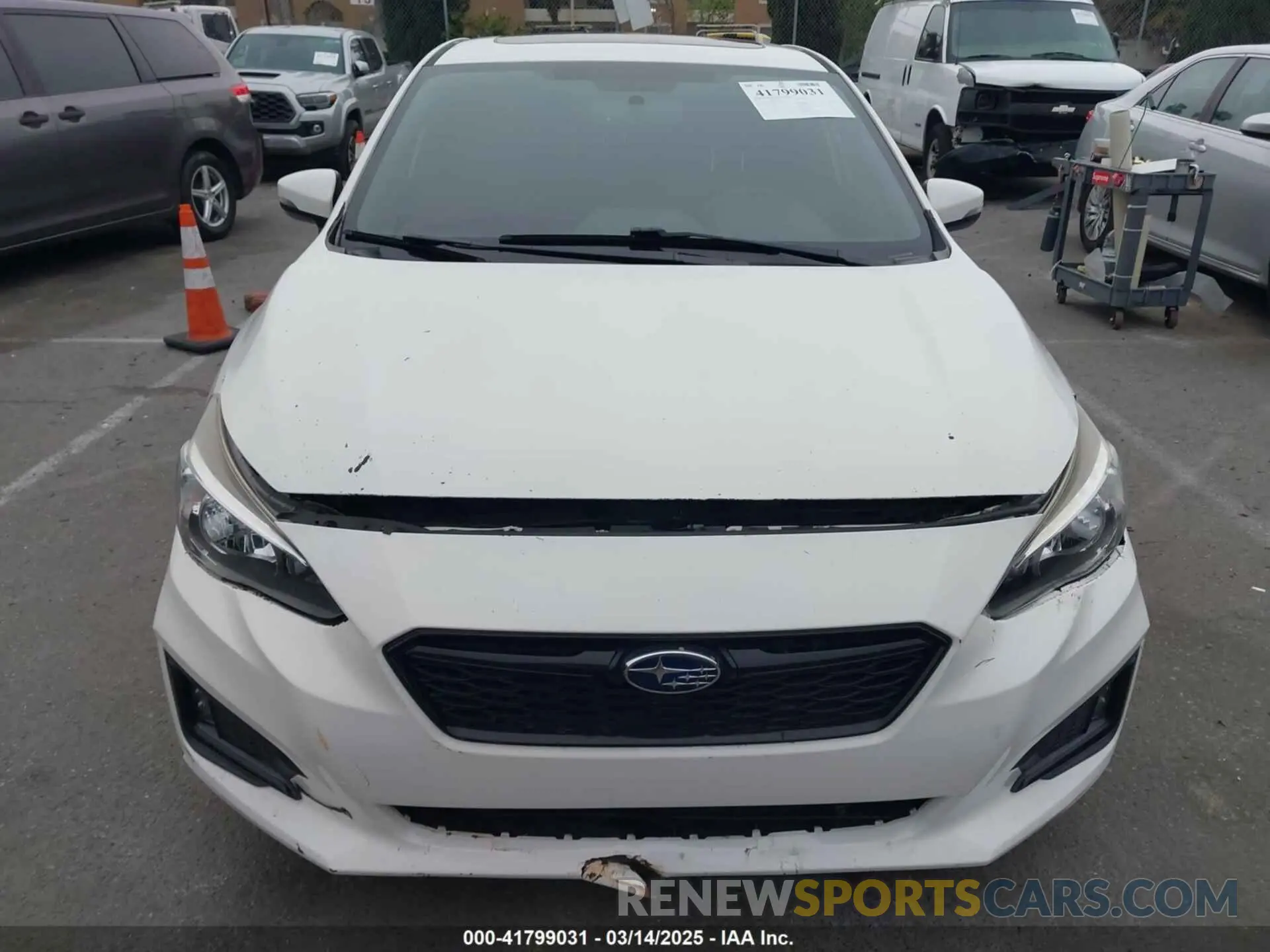 12 Photograph of a damaged car 4S3GTAM67K3756260 SUBARU IMPREZA 2019