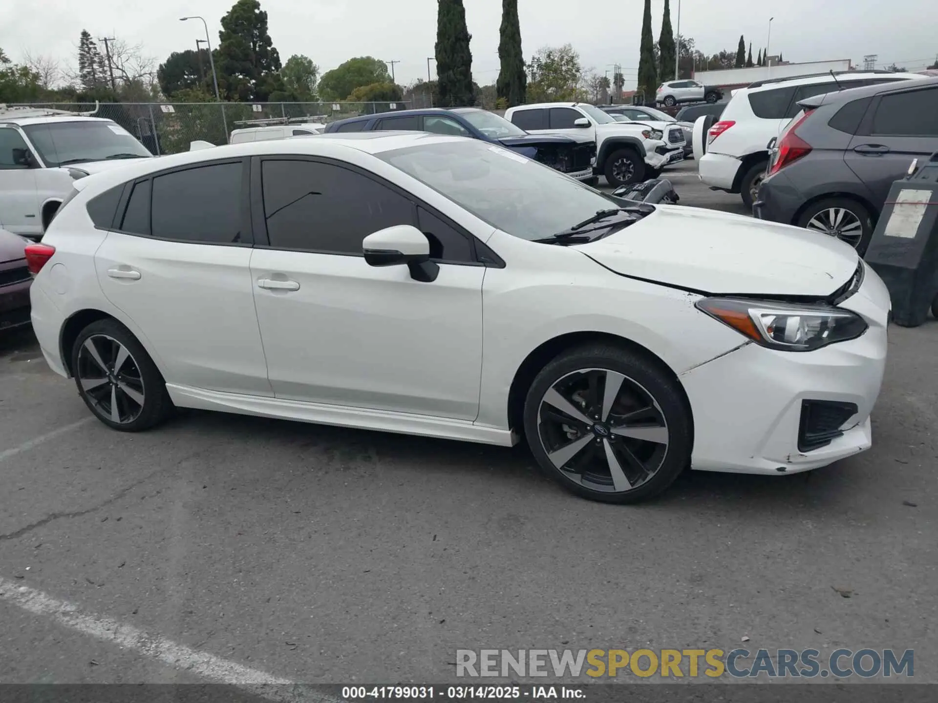 13 Photograph of a damaged car 4S3GTAM67K3756260 SUBARU IMPREZA 2019