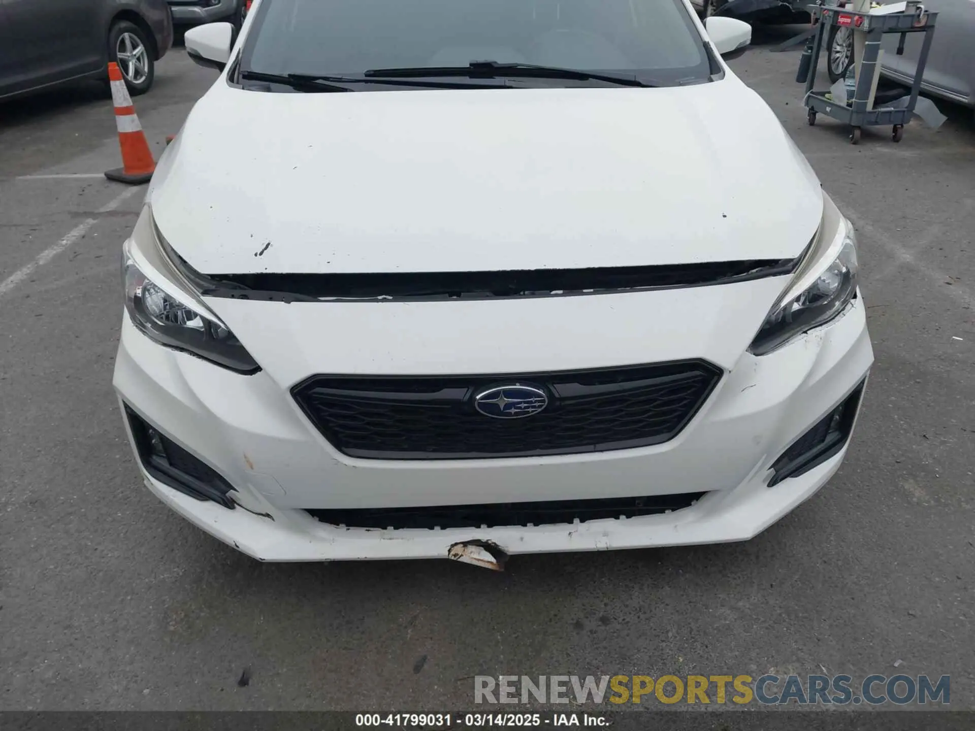 6 Photograph of a damaged car 4S3GTAM67K3756260 SUBARU IMPREZA 2019
