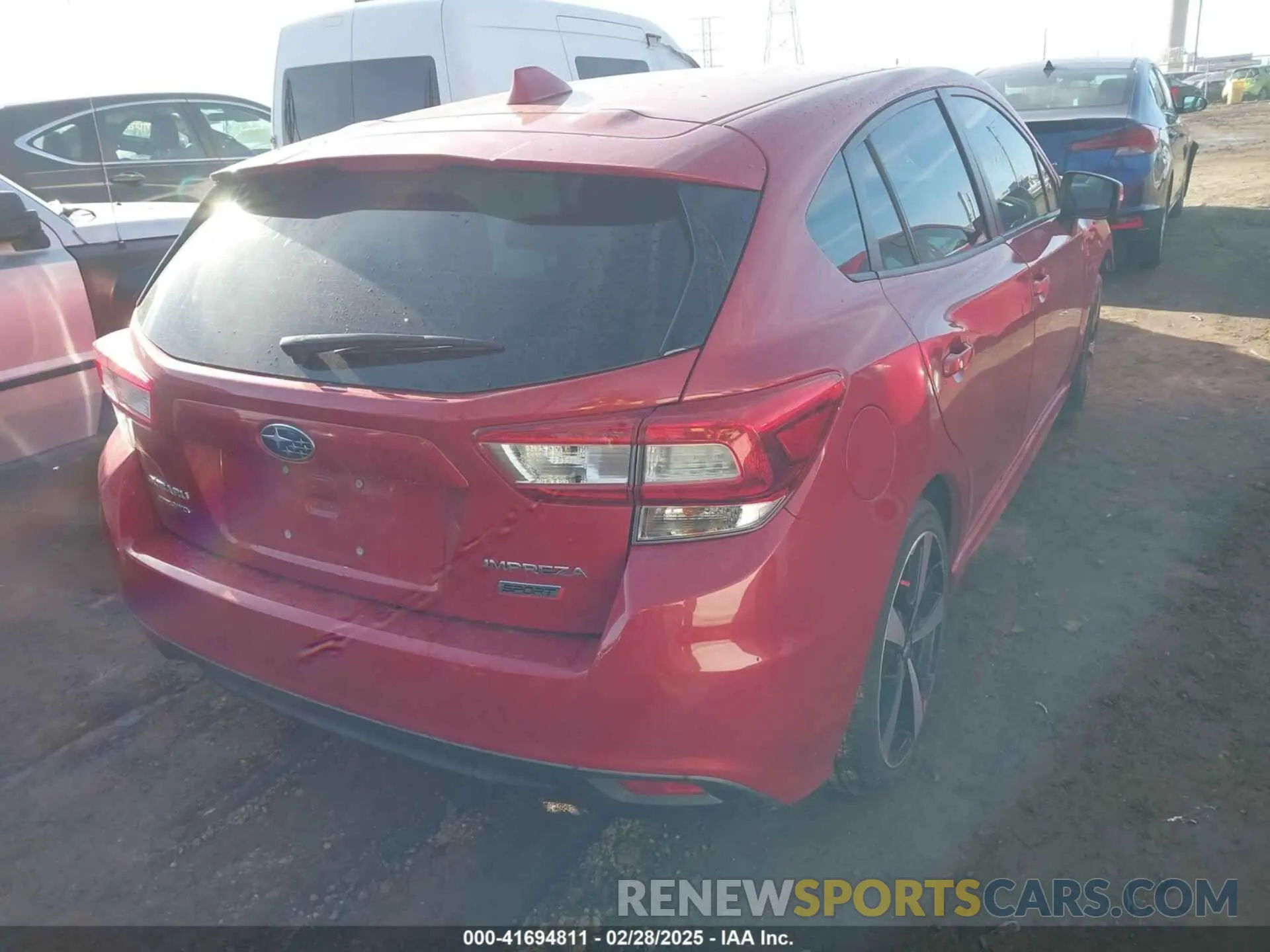 4 Photograph of a damaged car 4S3GTAM6XK3708591 SUBARU IMPREZA 2019